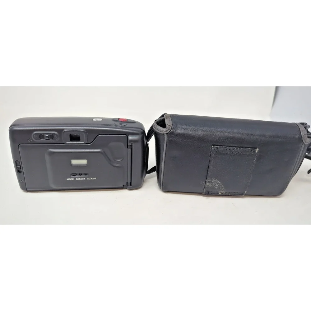 TESTED Minolta Freedom AF35R 35mm Film Camera Point Shoot Auto Focus Flash CASE